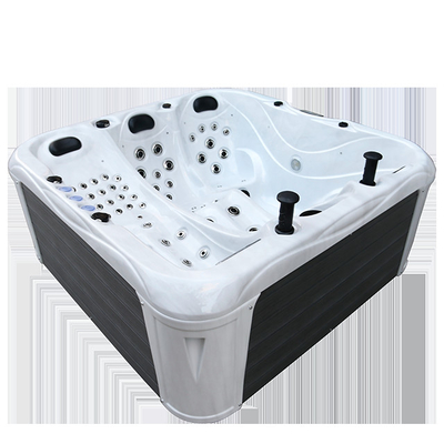 Luxury Garden Hot Tubs For 4 People Adult Acrylic Spas Bathtub Whirlpool With Massage Function For Outdoor