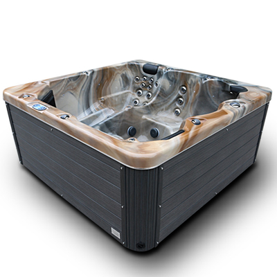 1800L 5 Persons Hot Tub Outdoor Jaccuzi Aristetch Acrylic Spa Tub