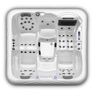 Acrylic Massage Bath Spa Hot Tub With Air Jets Massage For 5 People