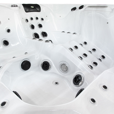 Outdoor Acrylic Hydro Massage Bathtub Spa Hot Tub For 6 Person